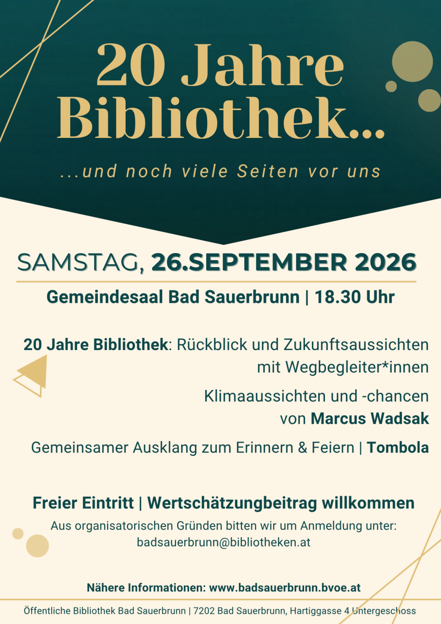 Veranstaltungsplakat