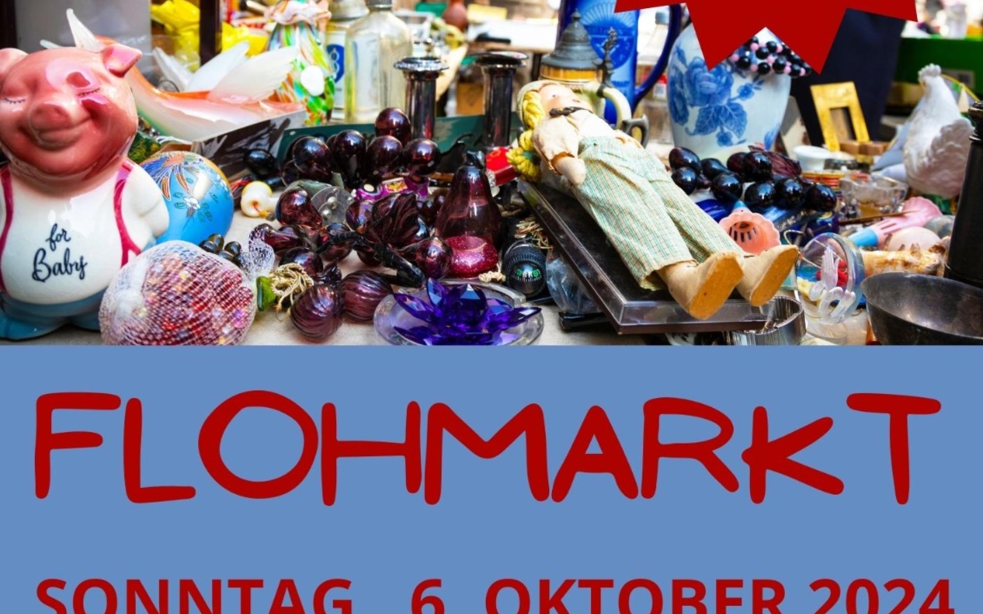 Flohmarkt am 06.10.2024 in der Genussquelle Bad Sauerbrunn