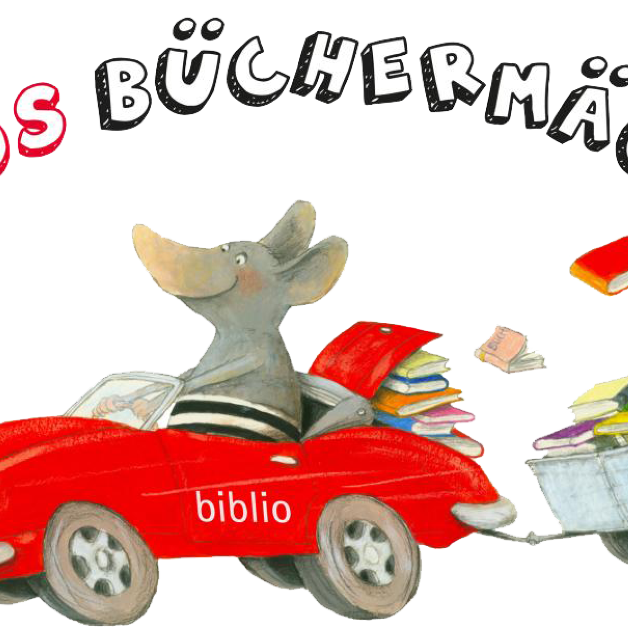 Mio Büchermaus transparent