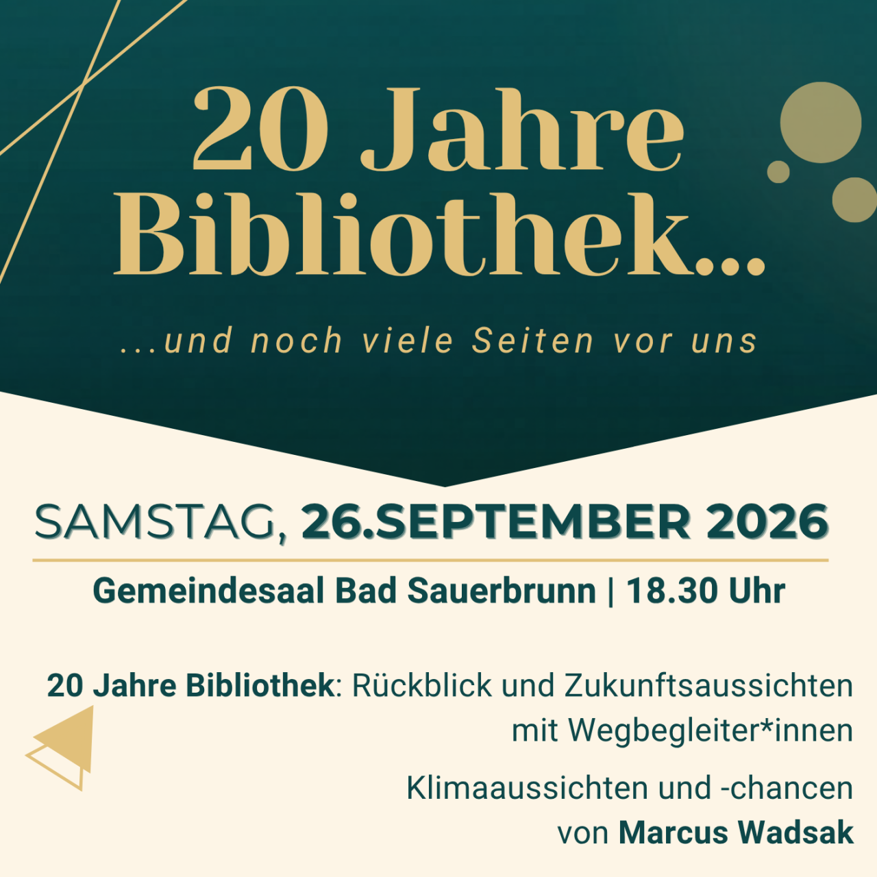 Veranstaltungsplakat